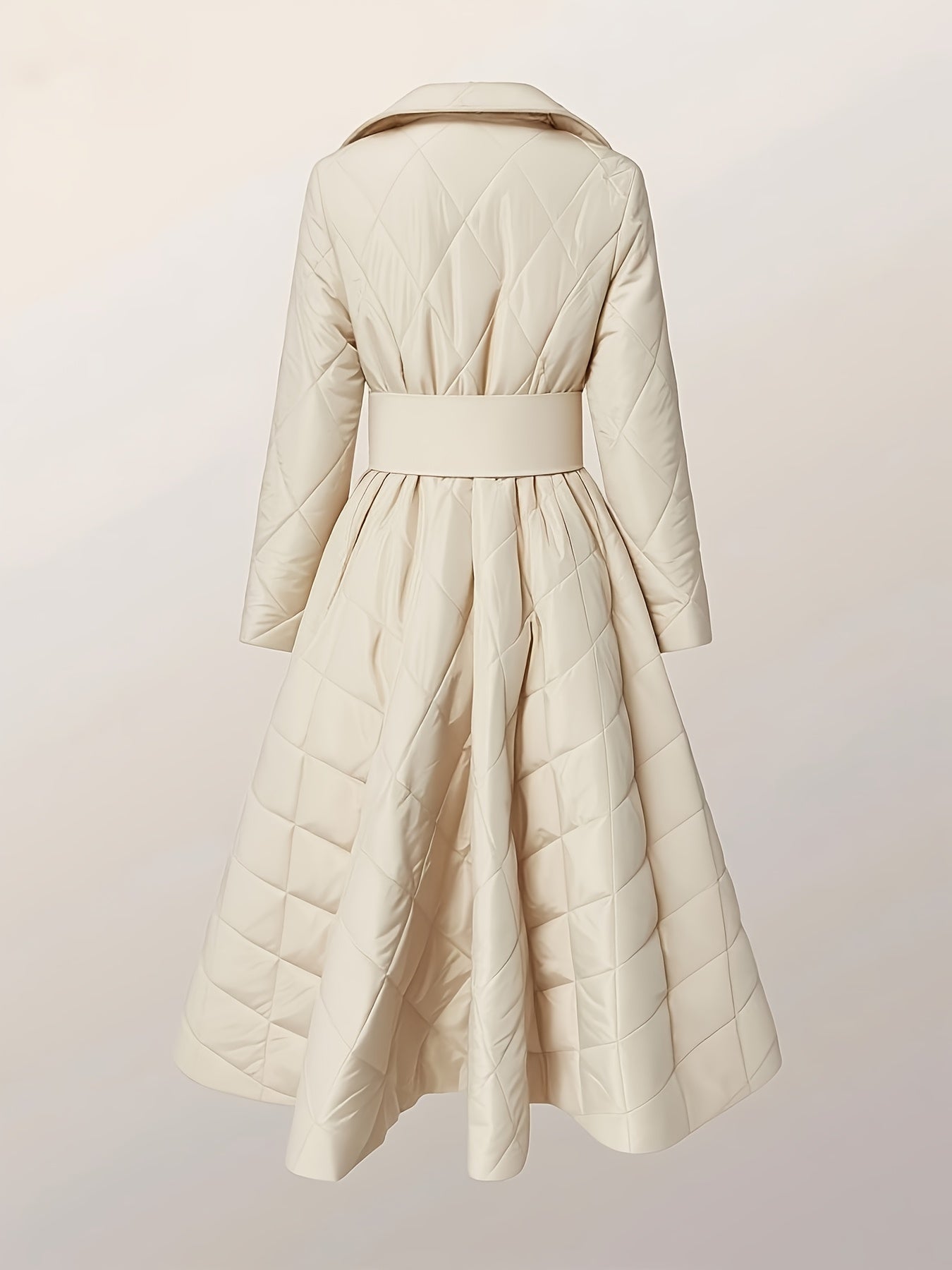 Valentina™ – Cappotto Trapuntato Lungo