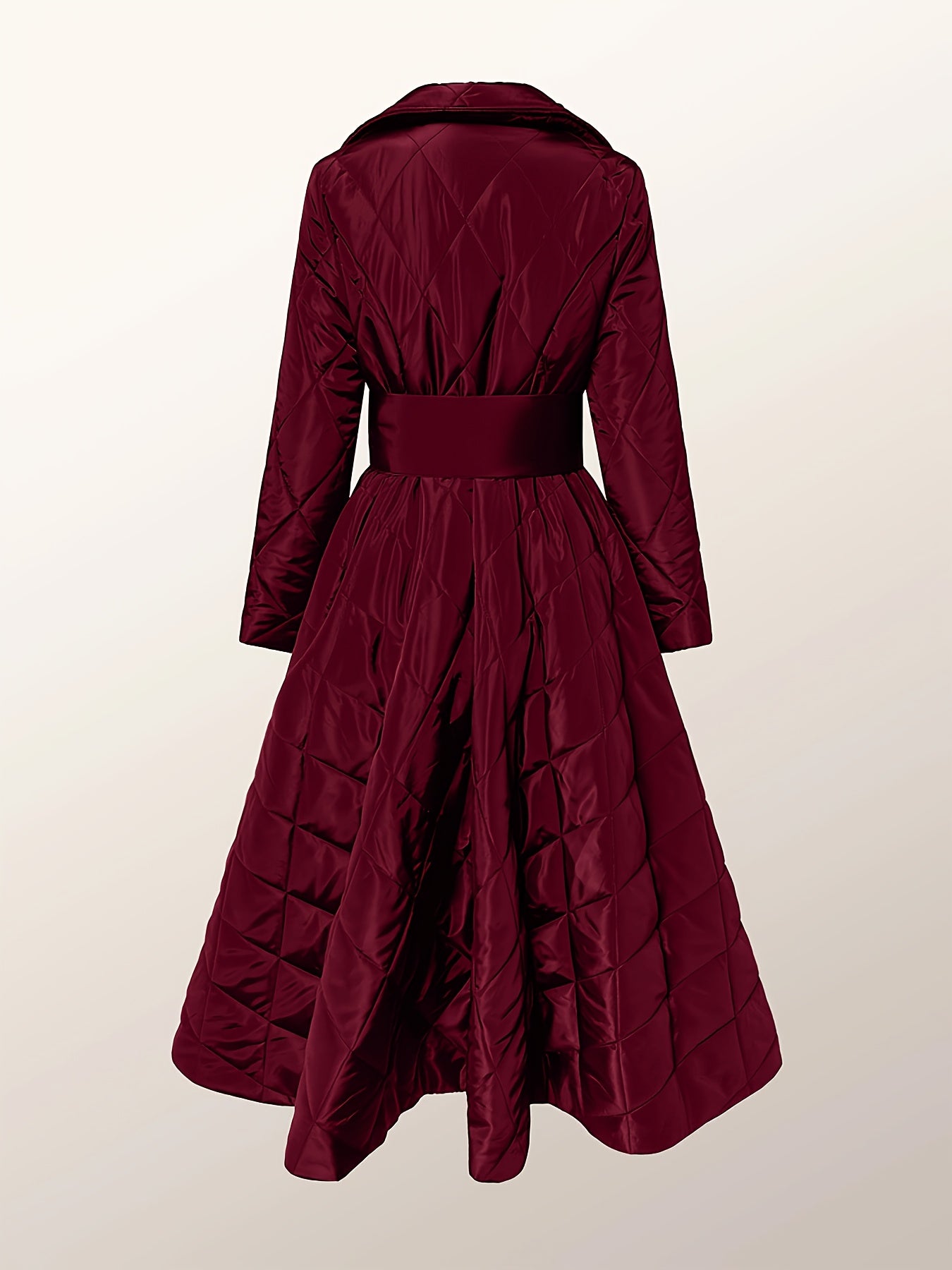 Valentina™ – Cappotto Trapuntato Lungo