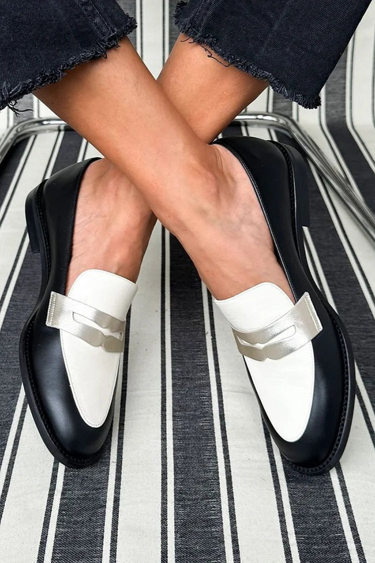Abby™ | Monochrome Classic Loafers