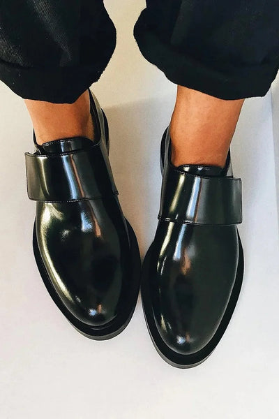 Celeste™ | Polished Strap Loafers