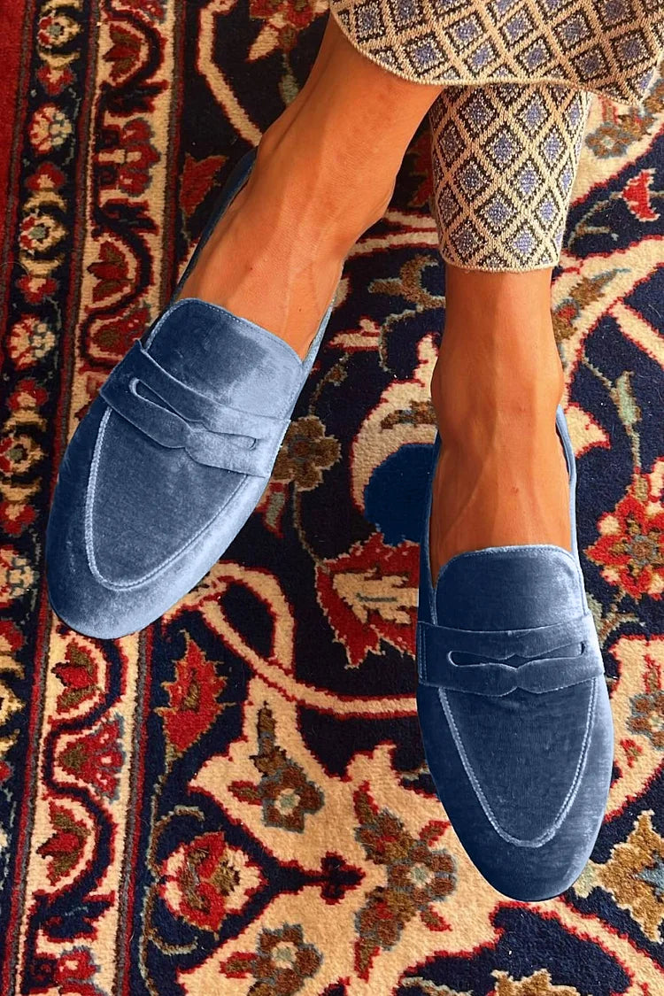 Ingrid™| Classic Velvet Loafer