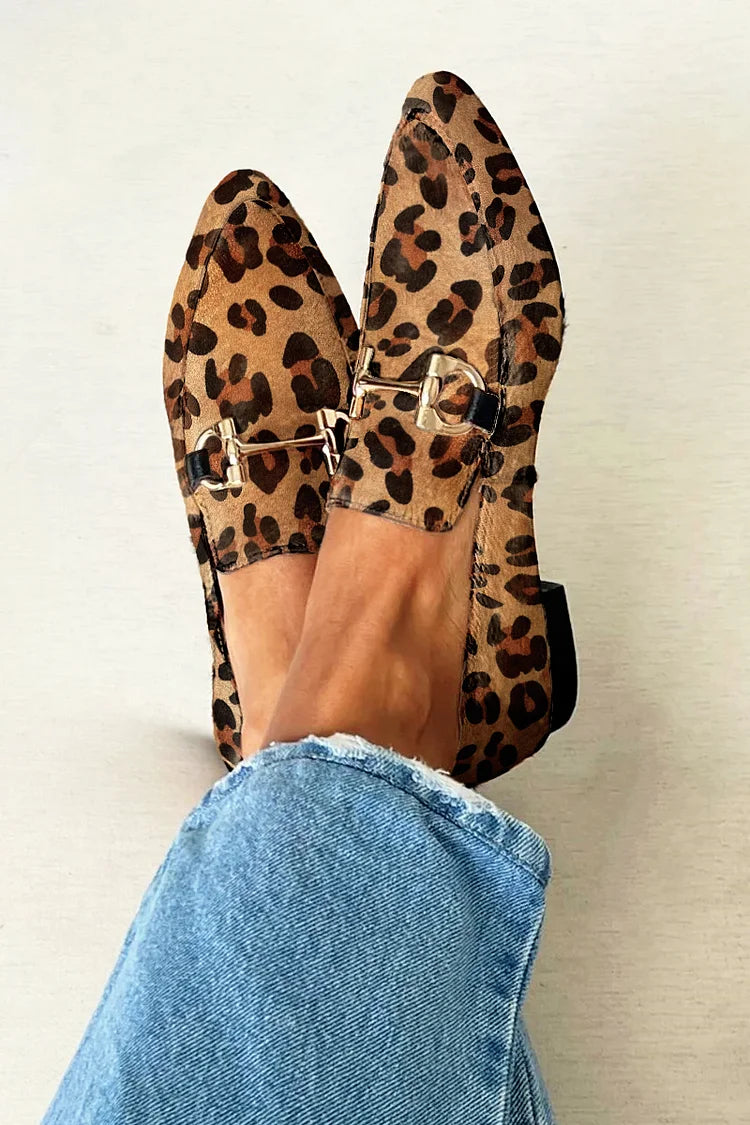 Eliana™| Loafer With Metalic Detail