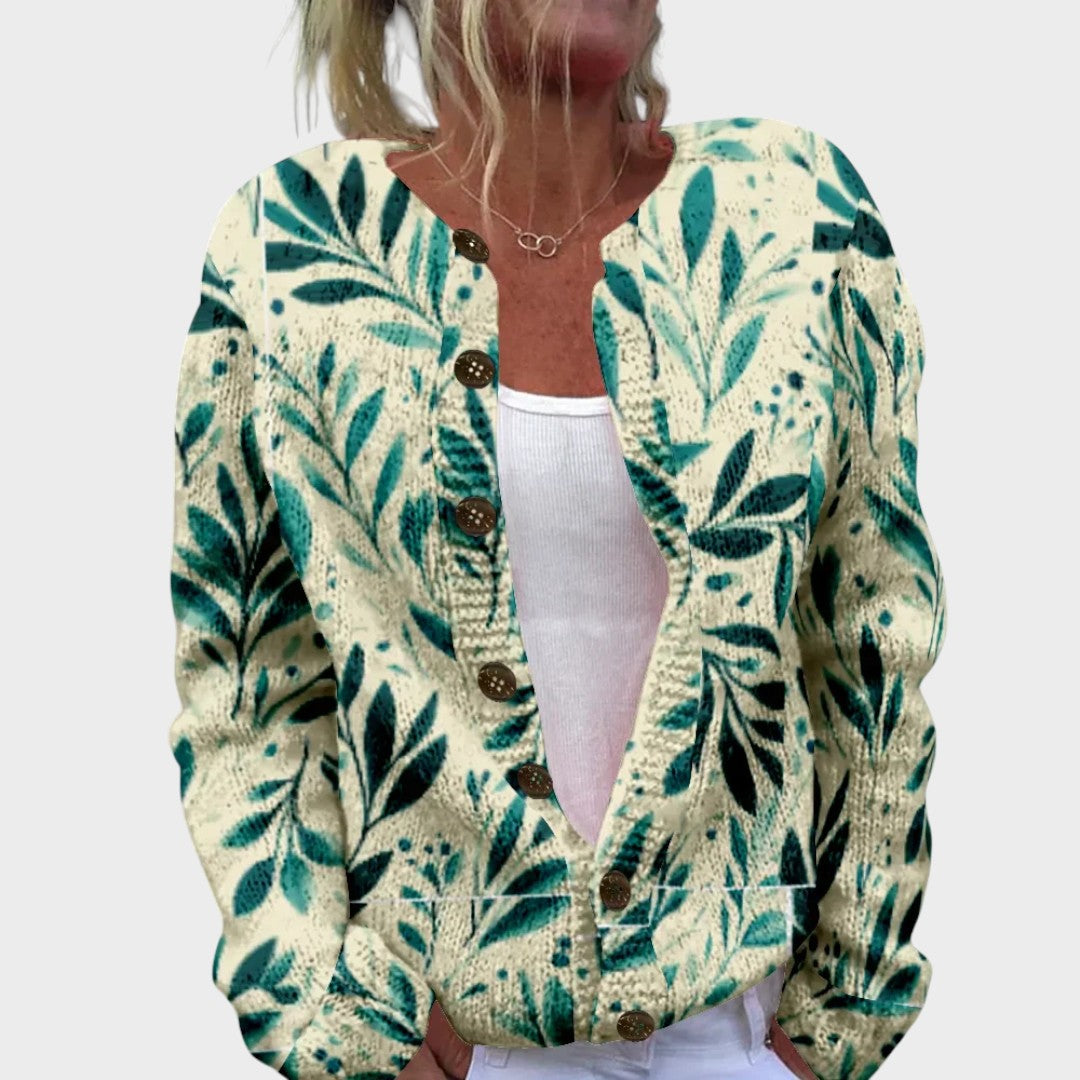 Grace™ - Autumn Floral Cardigan