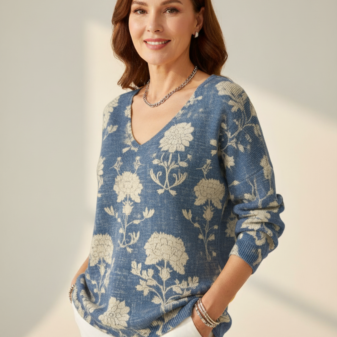 NOEMIE™| V-neck sweater