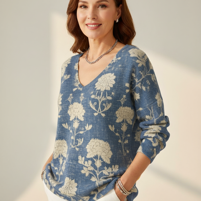 NOEMIE™| V-neck sweater