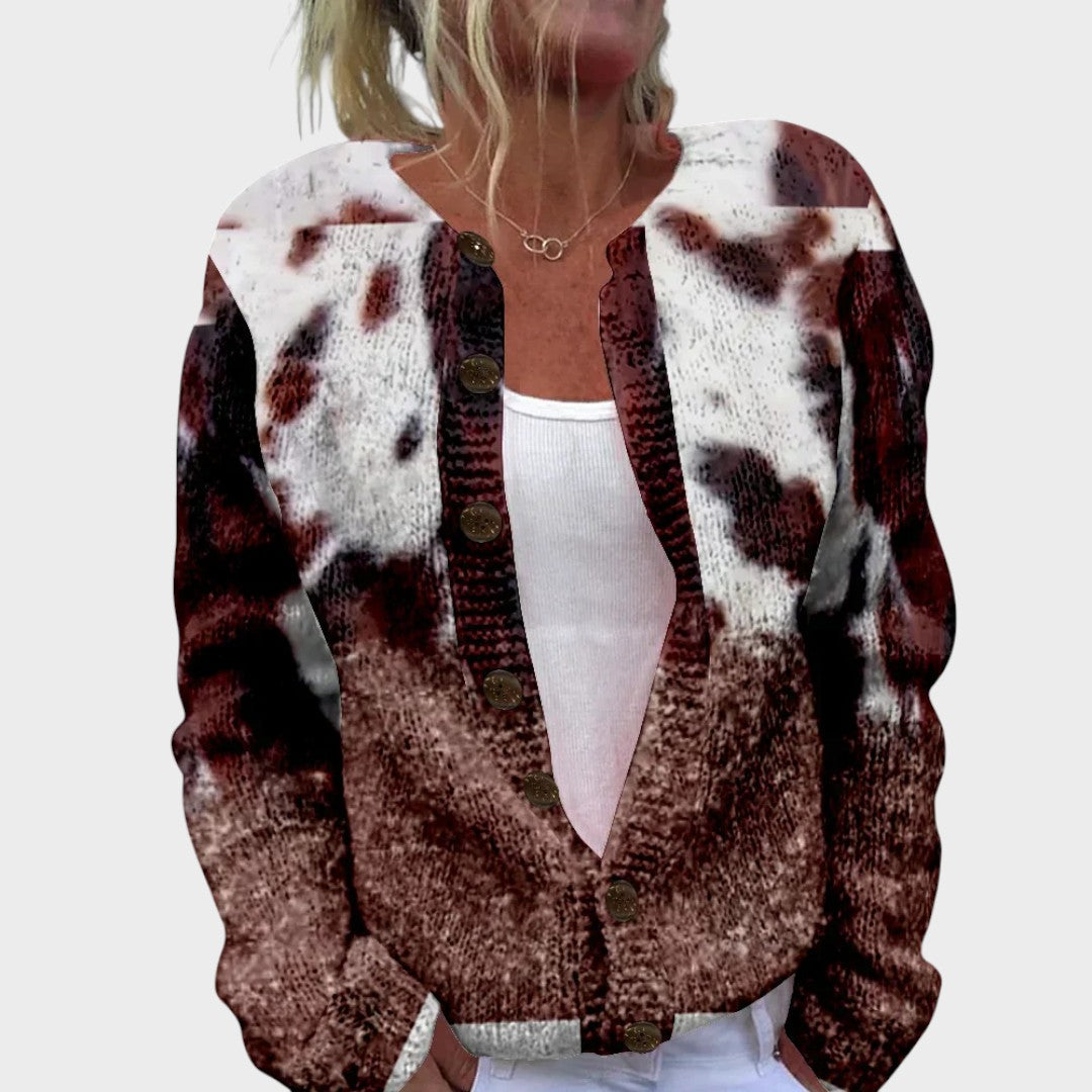 Sara™ - Autumn Floral Cardigan