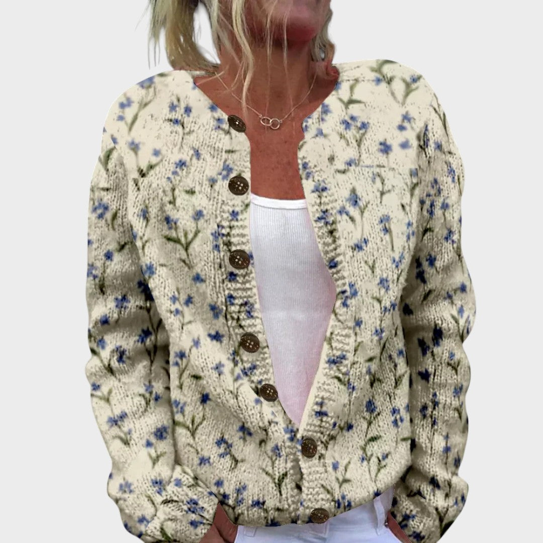 Camila™ - Autumn Floral Cardigan