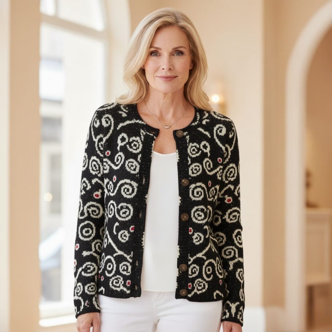 Gabriela™ - Autumn Floral Cardigan