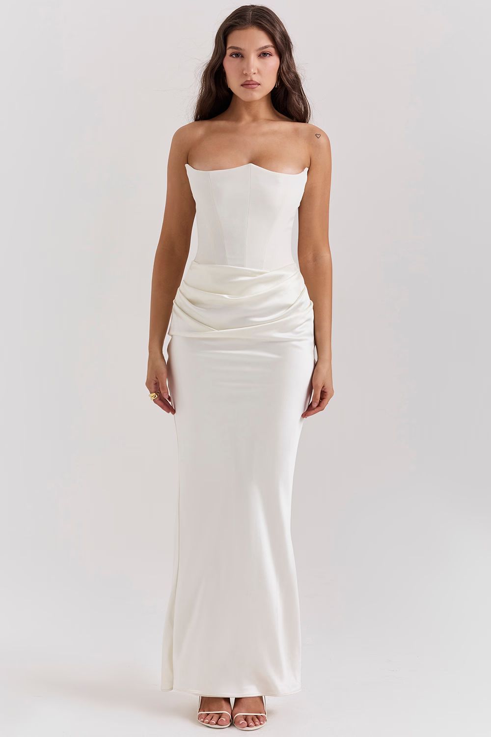 Patricia™ - Long Dress Satin Finish