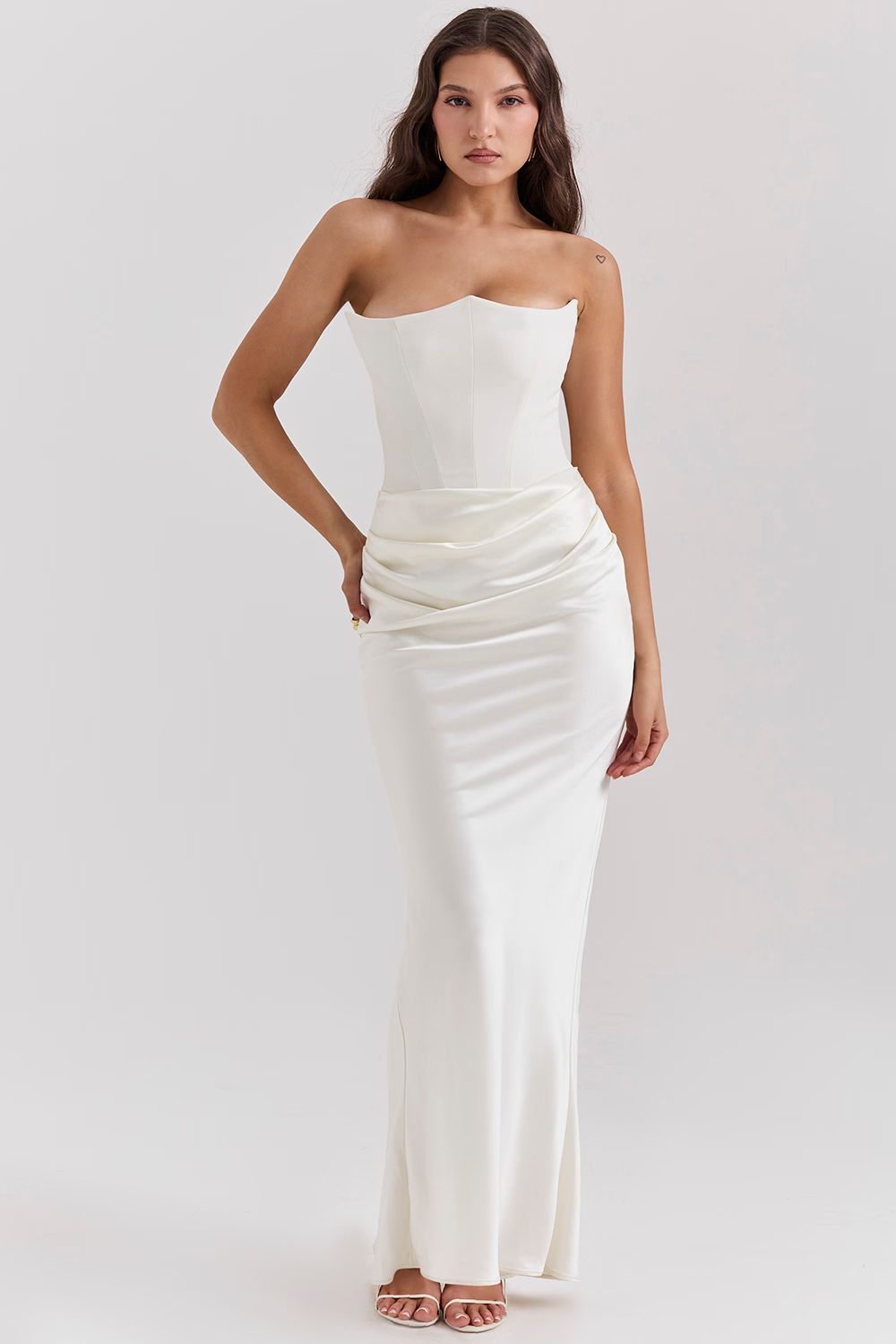 Patricia™ - Long Dress Satin Finish