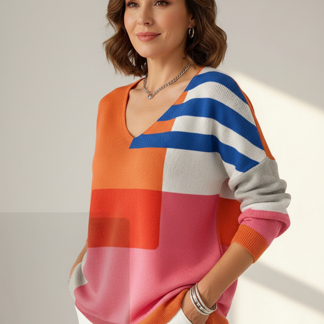 ANAIS™ | V-neck sweater
