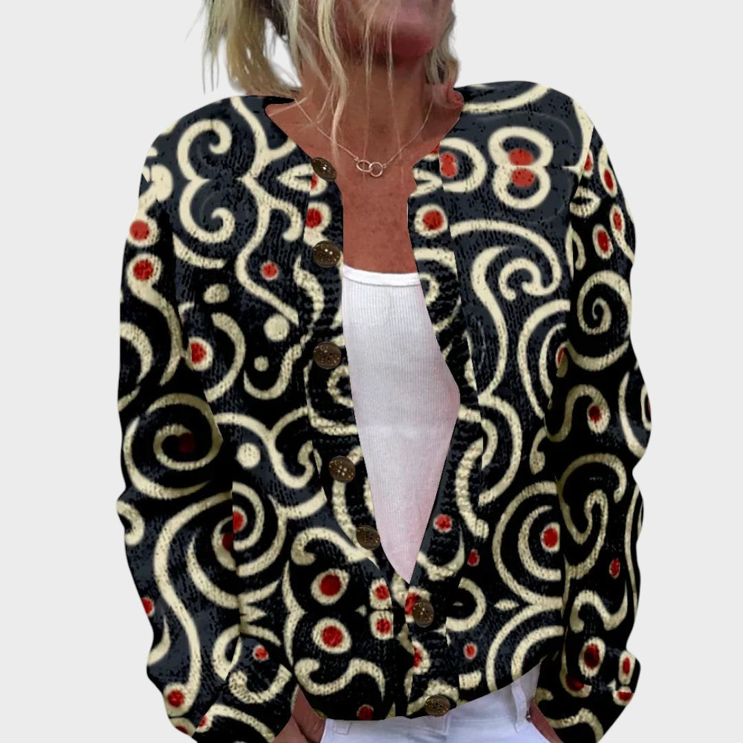 Gabriela™ - Autumn Floral Cardigan