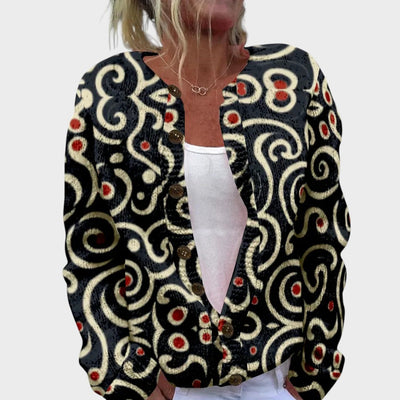 Gabriela™ - Autumn Floral Cardigan