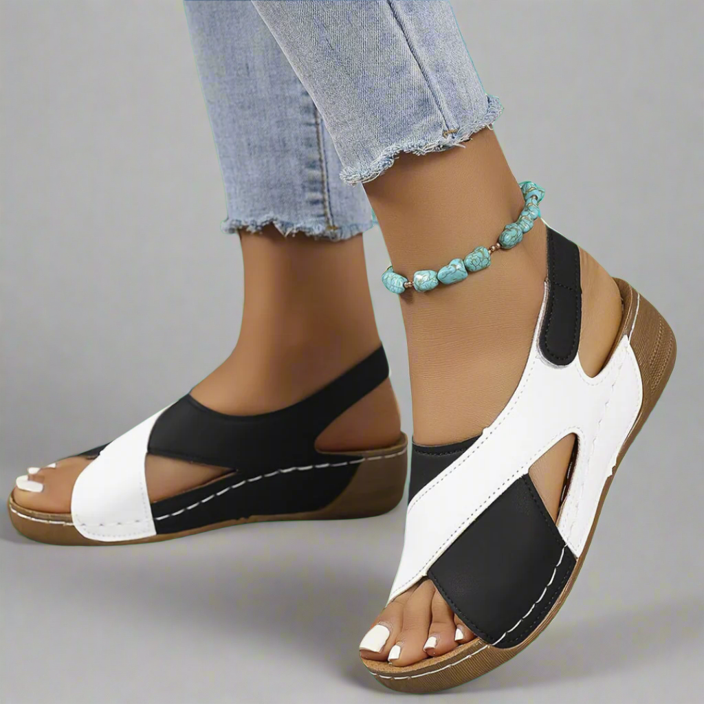 Ada™ | Colorblock Slingback Sandals