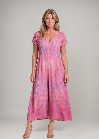 Elsie™ | Abito Lungo Maxy in Stile Batik