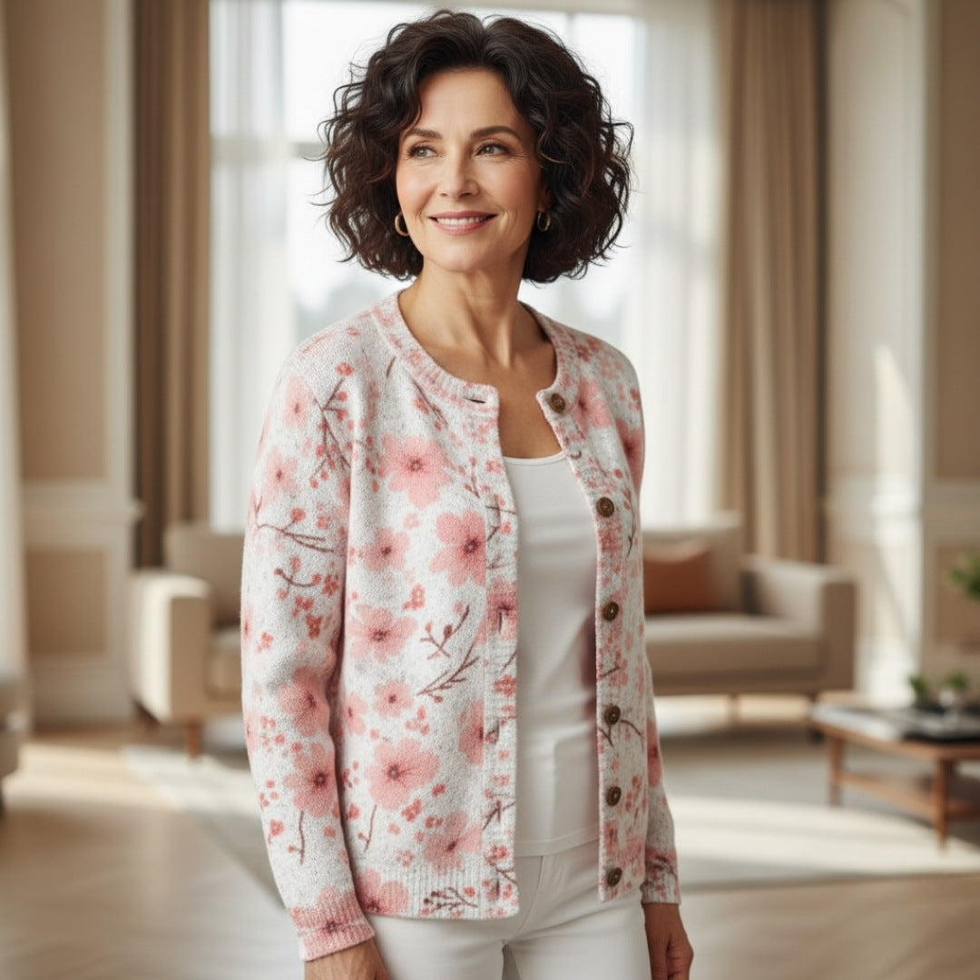 Sofia™ - Autumn Floral Cardigan
