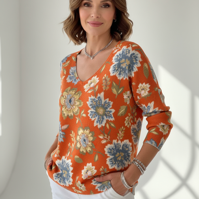 CAMILLE™ | V-neck sweater