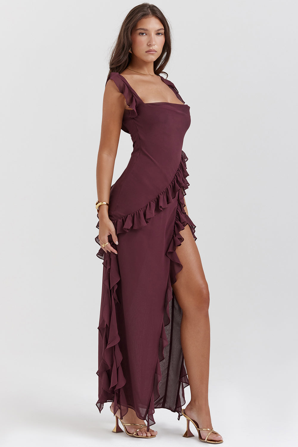 Alicia™ – Abito Elegante con Volant