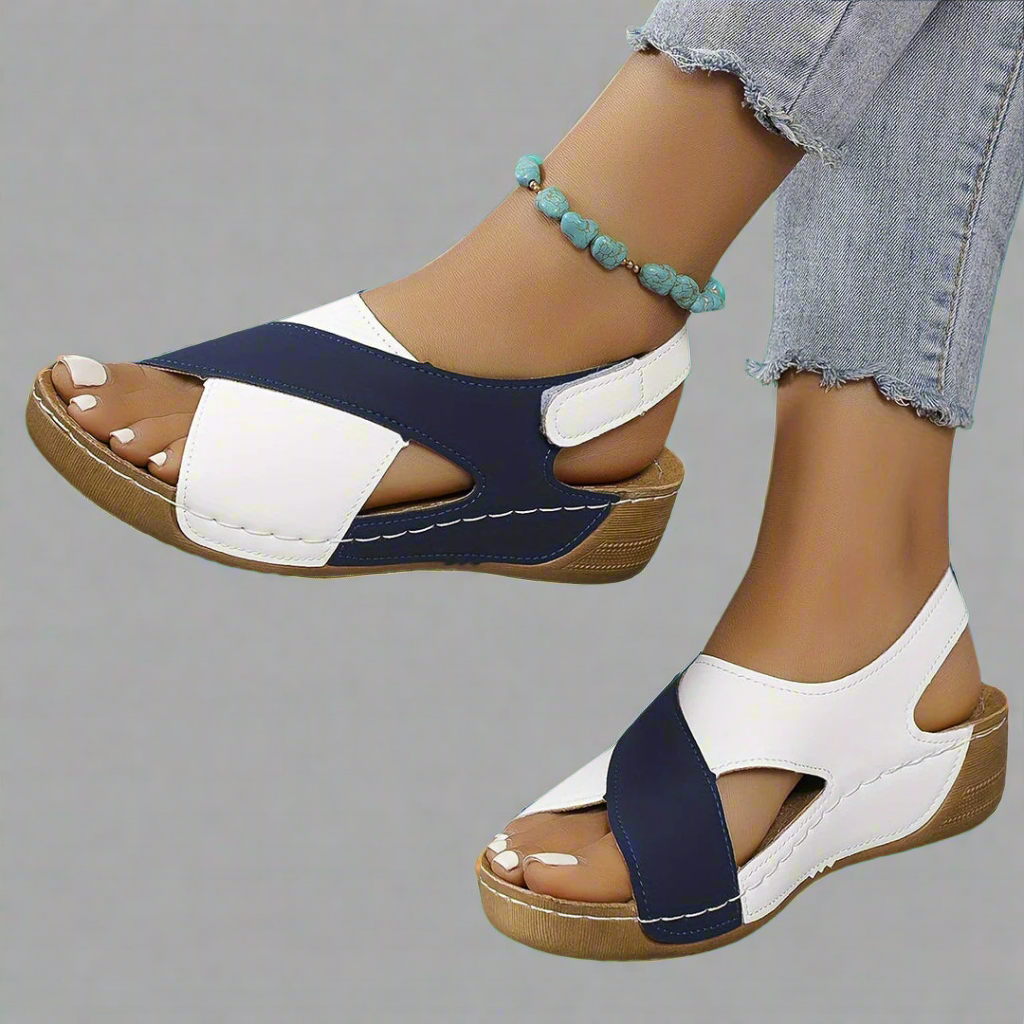 Ada™ | Colorblock Slingback Sandals