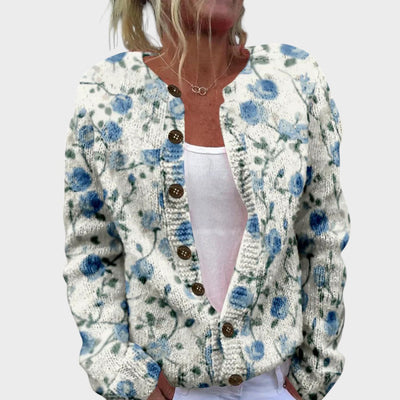 Patricia™ - Autumn Floral Cardigan