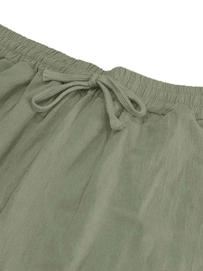 MARCO | PANTALONE LEGGERO IN LINO CON LACCIO