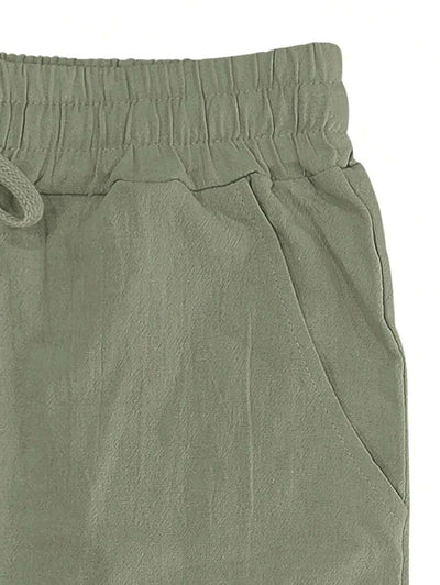 MARCO | PANTALONE LEGGERO IN LINO CON LACCIO