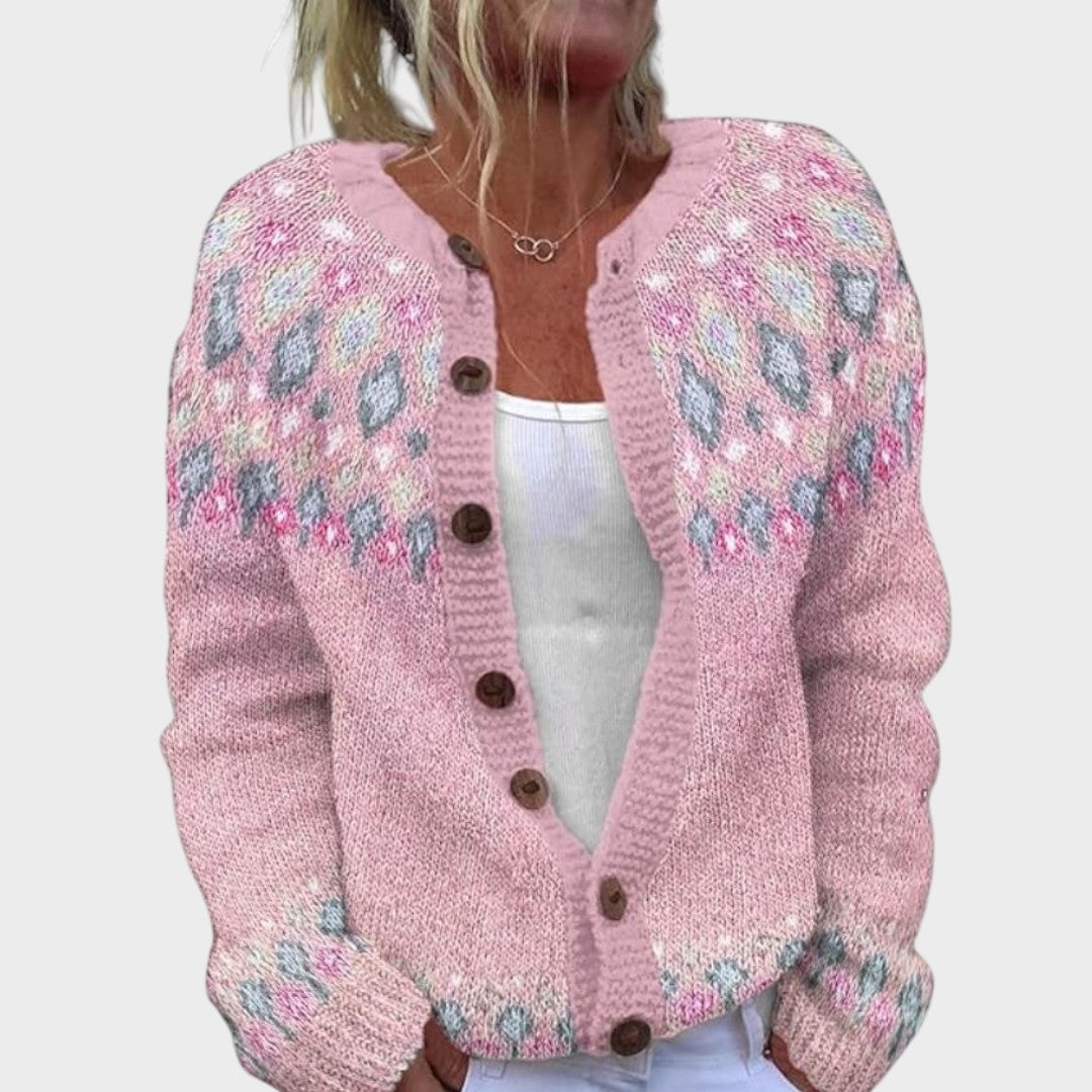 Daniela™ - Autumn Floral Cardigan