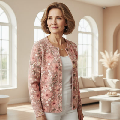 Raquel™ - Autumn Floral Cardigan