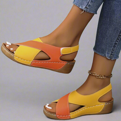 Ada™ | Colorblock Slingback Sandals