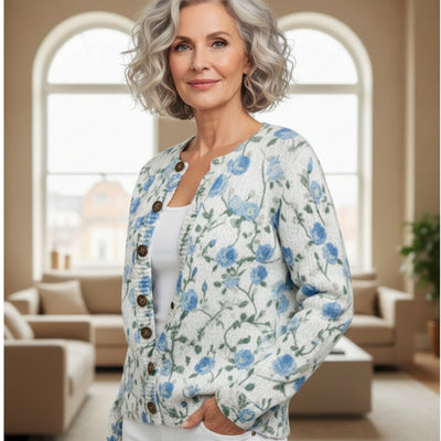 Patricia™ - Autumn Floral Cardigan