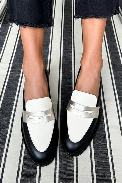Abby™ | Monochrome Classic Loafers