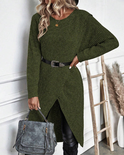 Mavery™ - Long Dress Style Sweater