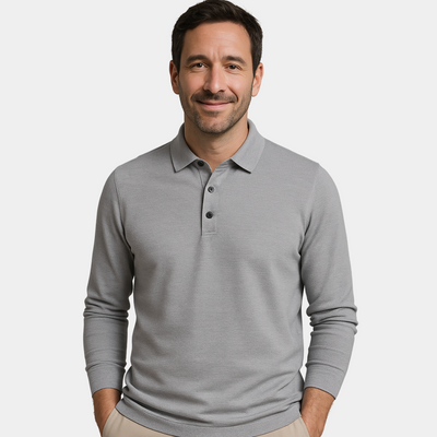 ALESSANDRO  |  POLO BUSINESS-CASUAL A MANICHE LUNGHE