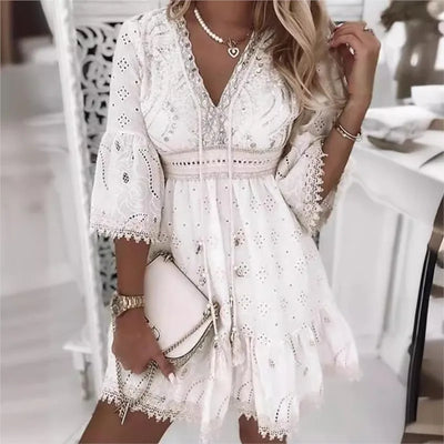 Karol™ - Short Ibiza Style Dress