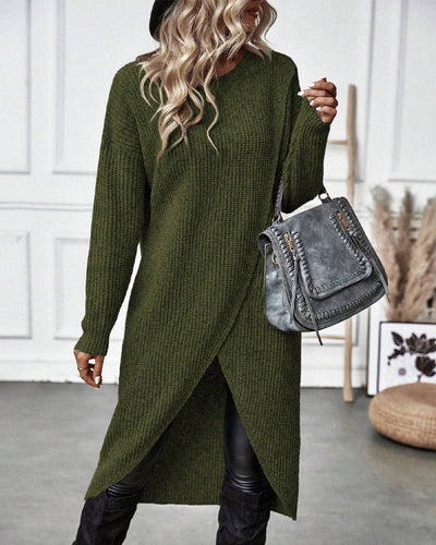 Mavery™ - Long Dress Style Sweater