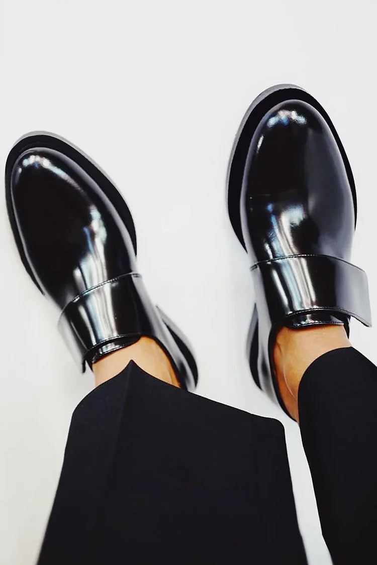 Celeste™ | Polished Strap Loafers
