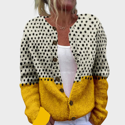 Madalena™ - Autumn Floral Cardigan