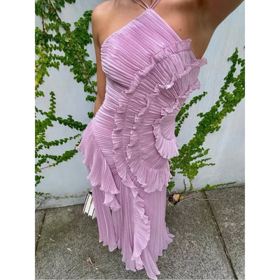 Marissa™ | Elegant Ruffled Dress