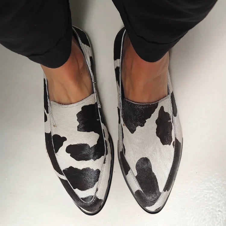 Becca™ | Cow Print Slip-Ons