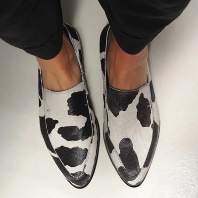 Becca™ | Cow Print Slip-Ons