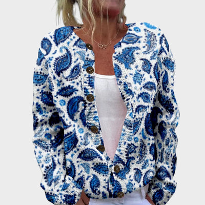 Maria™ - Autumn Floral Cardigan