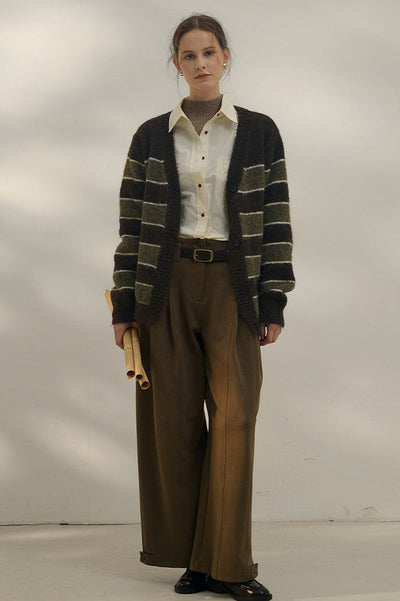 Lucia™ – Cardigan a Righe Oversize