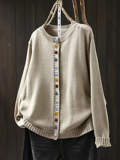 Abigail™ – Cozy Button Knit Cardigan