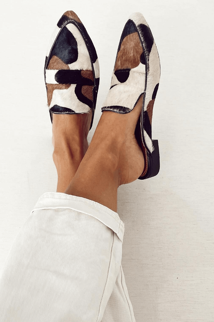 Britney™| Loafer With Abstract Pattern
