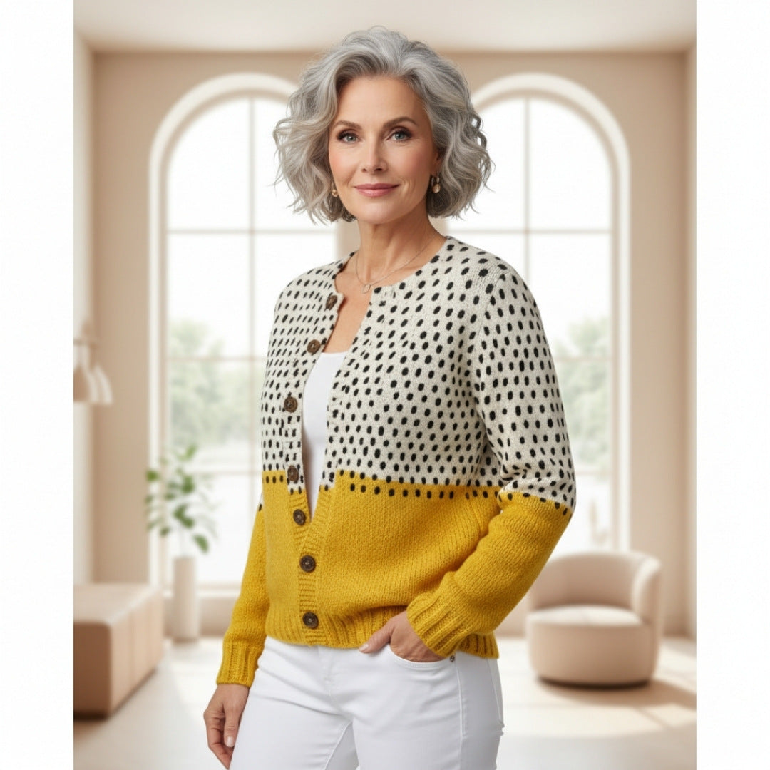 Madalena™ - Autumn Floral Cardigan