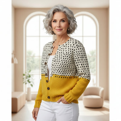 Madalena™ - Autumn Floral Cardigan