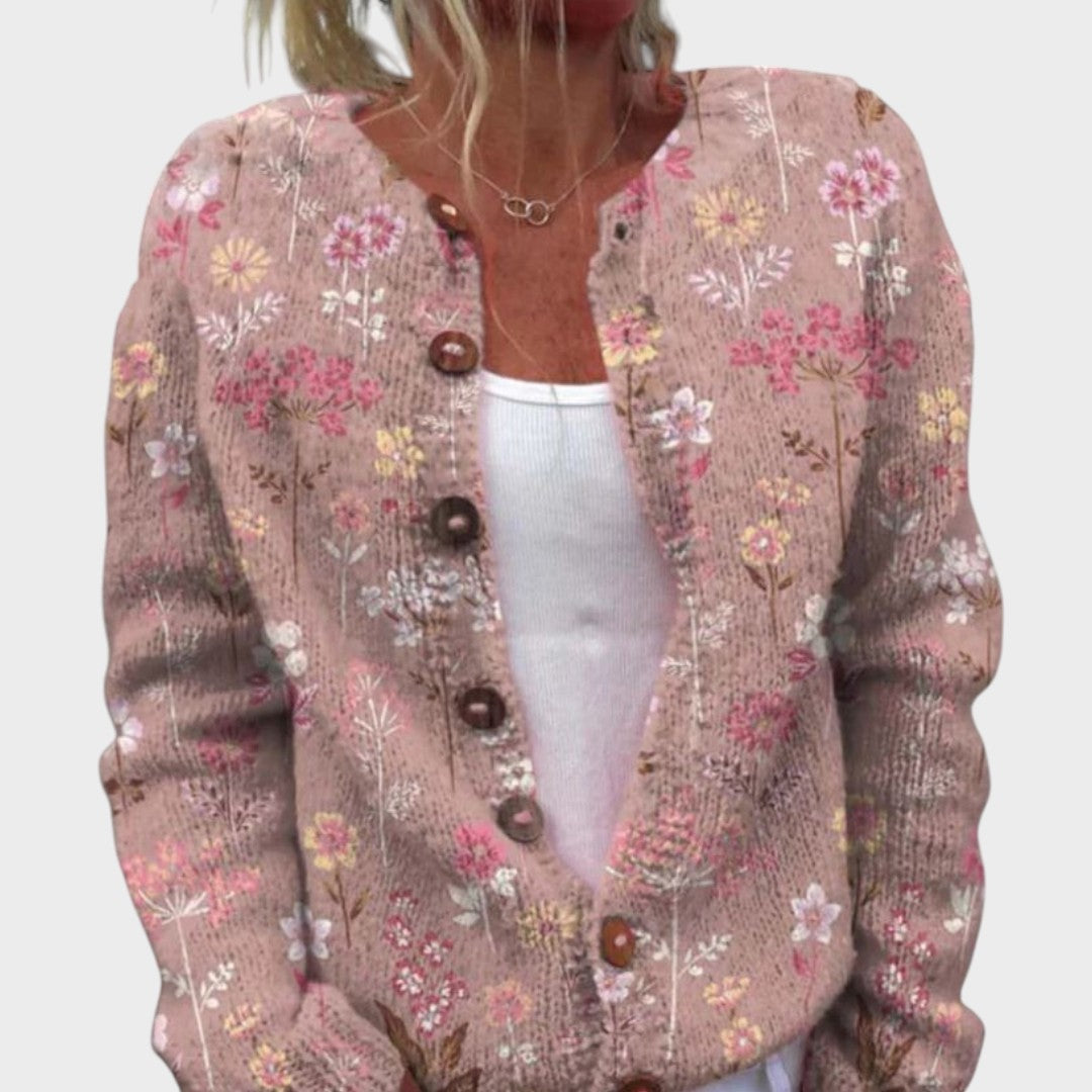 Raquel™ - Autumn Floral Cardigan
