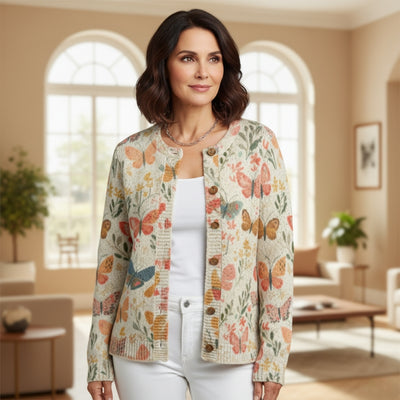 Carolina™ - Autumn Floral Cardigan