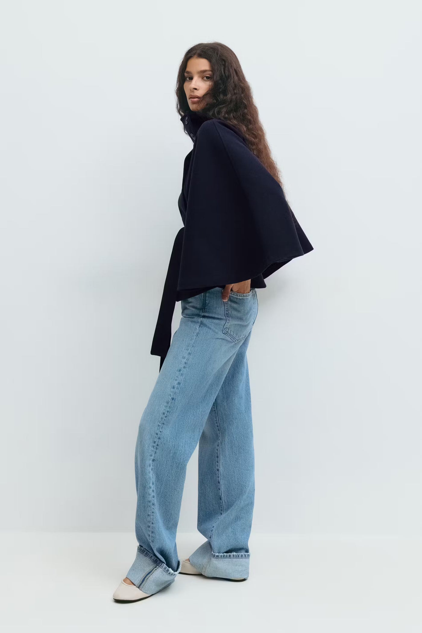Valentina™ – Elegante cappotto a mantella