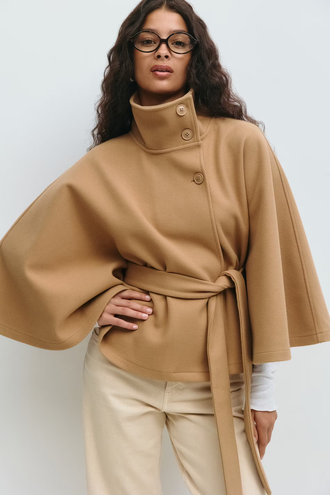 Valentina™ – Elegante cappotto a mantella